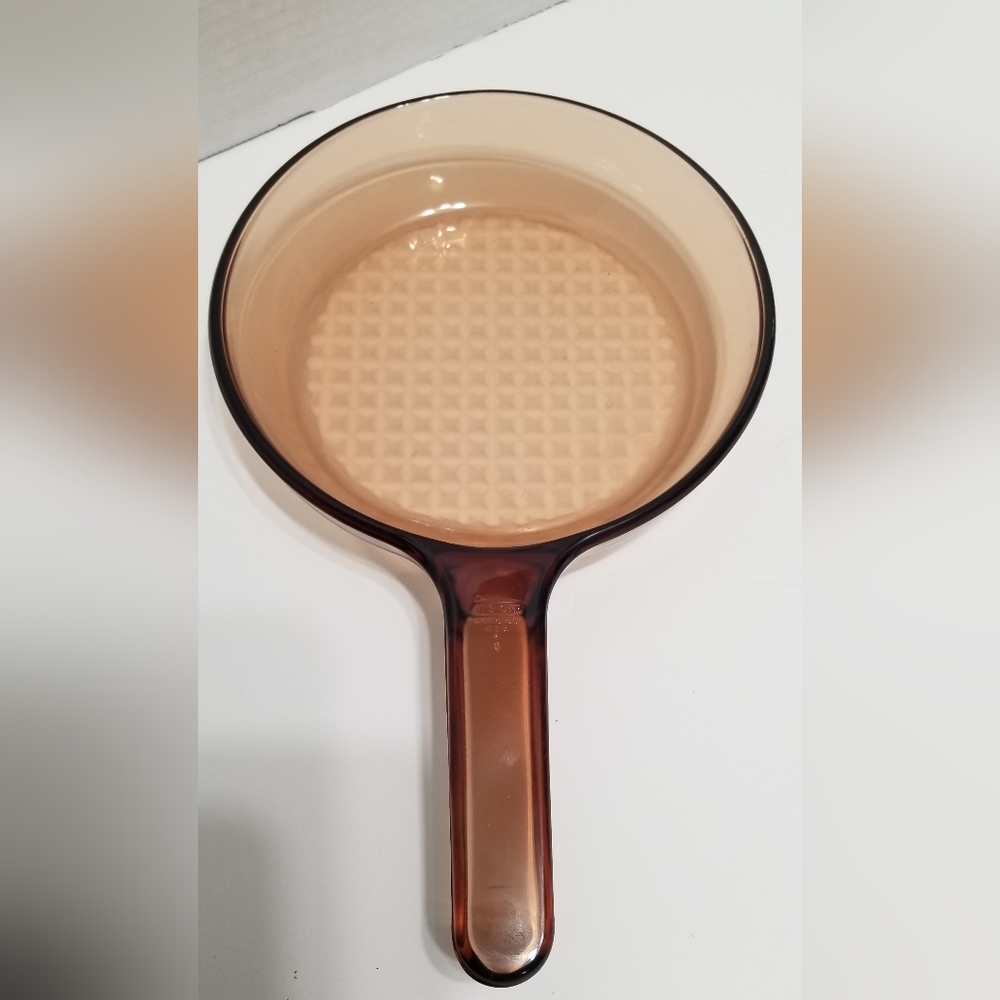 Vision Corning Frying Pan Skillet Waffle Bottom